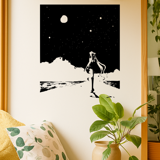 Sailor Moon - Sailor Saturns Dreamlike Scene