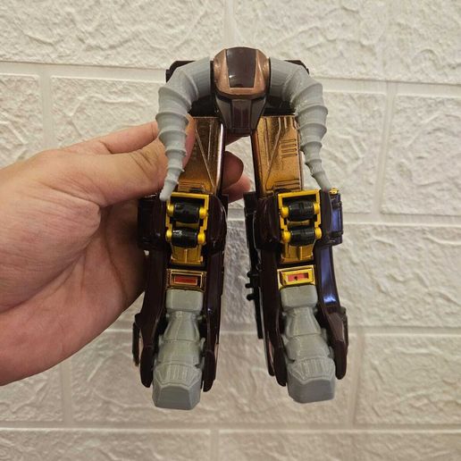 🦶 DX Power Ranger Fuerza Salvaje Gaoranger Megazord Pie de Búfalo