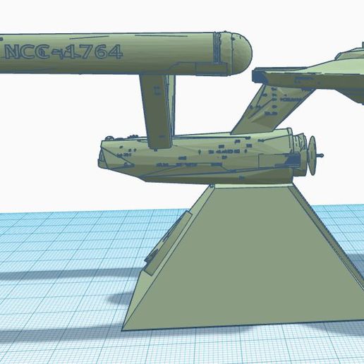 ⭐ Star Trek Defiant Interphase・ STL File for 3D printing・Cults