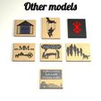 Other modeles.jpg Decoration to stick on MM and Home made tractor key