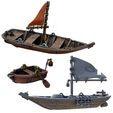 £ - AQ & AMA — — od ia ) 2) = ; aw iat I, he _— STL file Sail boat and row boat pack・3D printer model to download