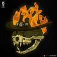 CatHelmet-GhostRider-Cat-Western-01.jpg WESTERN GHOST RIDER CAT - Helmet