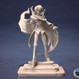 Lelouch_Grey_1.png Lelouch and C.C - Code Geass Anime Figurine STL for 3D Printing