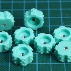 3254.jpg SCAD-Datei More Leveling Knobs kostenlos・Design zum 3D-Drucken zum herunterladen, Wachet