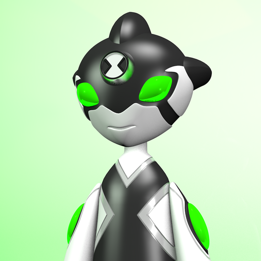 アート・デザイン・音楽 COUNTERFUTURE RAIDED ben ditto 🦸 DITTO - Ben 10 Classic Modelo 3d Descarregar・Arquivo 3D para