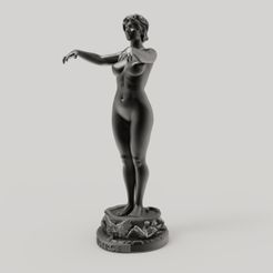Circe.225.jpg Download STL file Statue of Circe • 3D printing model, abauerenator