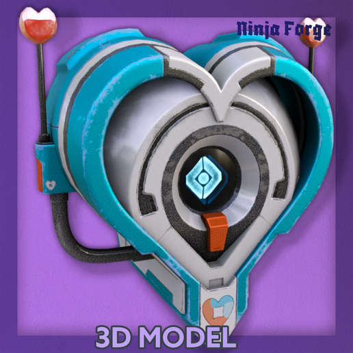 Free 3D file Heartful Shell 🐚 ・3D printer model to download・Cults