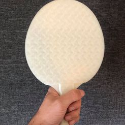 b.jpg STL file Ping pong racket・Model to download and 3D print