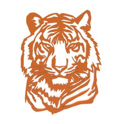 untitled.125.jpg STL file Tiger Logo・3D print model to download