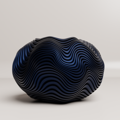 001-6.png STL file Abstract parametric vase・3D printable design to download