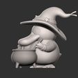 ZBrush-Document3.jpg psyduck halloween style