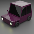 02.png Sleek Low Poly Car Model: Perfect for Your CG Projects