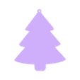 1077.stl christmas ball earrings christmas ball fir tree