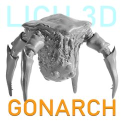 gonarch-printable-hal-life.jpg Gonarch Gonarch STL