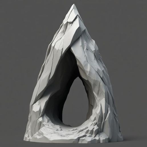👩 Woman’s Cave – Mysterious and Symbolic 3D Model・ STL File for 3D ...