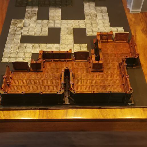 3D print Modular space scenery for wargames - Escenario espacial ...