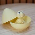 04.jpg STL-Datei ÜBERRASCHUNGSEI (T-REX-BABY)・Design für 3D-Drucker zum herunterladen