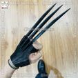 z5375191274599_2fab10ca3f4695f3da30ee485cb0e78b.jpg Wolverine Gloves Claw And Arm Armor - Marvel Cosplay