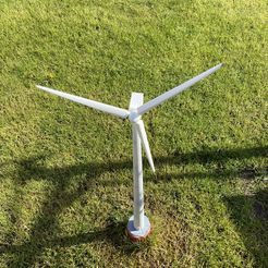 IMG_5788.jpeg Archivo STL Windrad H0 - Modelo de impresión 3D del aerogenerador H0・Plan imprimible en 3D para descargar