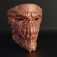 22.png Devil Mask - Demon Cosplay Face Mask 3D print model