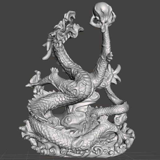 Chinese dragon v3.2 3D model