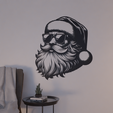 wall-art-167.png Santa Claus Cool 2d Wall art wall decorations