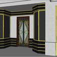 capture-20250819-214333.png Modelo 3D Fachada Art Decó – Para renders y visualización arquitectónica - Art Deco Facade 3D Model – For Rendering and Architectural Visualization