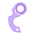 Karambit - V2 Medium.stl Karambit Keychain V2 - SPINNER NO BEARING TIKTOK KEYRAMBIT KEYSPINNER SOLID ROTATION