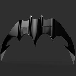 1989-BATARANG.jpg 3D-Datei Batman 1989 Batarang | Michael Keaton | Film・Design für den 3D-Druck zum Herunterladen