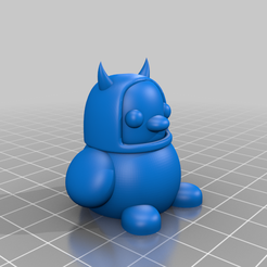 92abf3b3-4302-49f3-9ec2-16675e22c52a.png Free 3D file Devil Duck・3D printer model to download