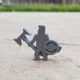 Knight Double-Axe Buckler.jpg Knight With Double-Bladed Axe Meeple