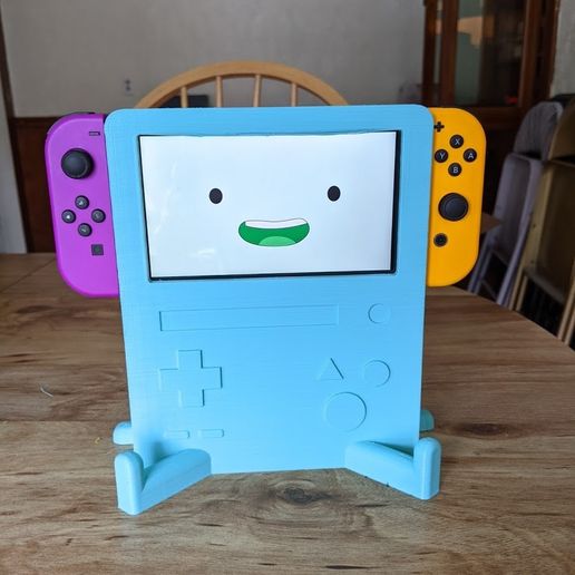 🎲 Adventure Time BMO Switch and Switch Lite Stand・ STL File for