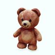 HG_00007.jpg TEDDY 3D MODEL - 3D PRINTING - OBJ - FBX - 3D PROJECT BEAR CREATE AND GAME TOY  TEDDY PET TEDDY KID CHILD SCHOOL  PET