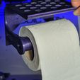 20230730_230400.jpg TOILET PAPER HOLDER without moving parts  ( NO SUPPORT)