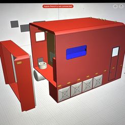 image.jpg 3D file 1/64 Truck Cabin・3D printing template to download