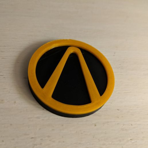 Borderlands Coin 3D model