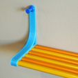pencil_shelf01.jpg Бесплатный STL файл Pencil Shelf・3D-печатная модель для скачивания, WallTosh