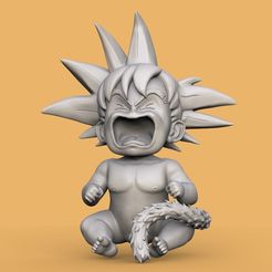 BABY-GOKU.1333.jpg Archivo STL GOKU BABY・Design para impresora 3D para descargar