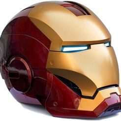61VvHW22aqL._AC_SL1024_.jpg Free 3D file Iron Man Head (Premium)・3D printable model to download