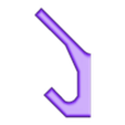 COAT_HOOK_ROUNDED_IMPROVED.stl Gancho para casacos (MELHORADO!)
