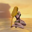 wip13.jpg princess zelda - swimsuit - hyrule warriors 3d print figurine 3D print model