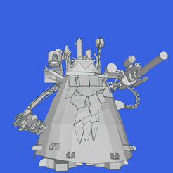 model-1.png Free STL file Dumped unfinished Stompa・3D printer design to download