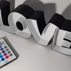 LEUCHTENDES WORT LOVE - LUMINOUS WORD LOVE