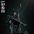 011324-Wicked-Loki-Throne-S2-Sculpture-image-4.jpg WICKED MARVEL LOKI THRONE BUST: TESTED AND READY FOR 3D PRINTING