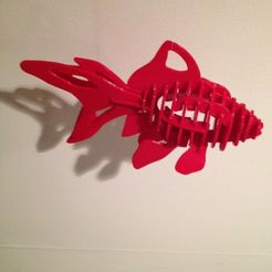 HangingFish.jpg Goldfish - 3D Puzzle