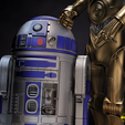 032923-StarWars-C3PO-R2-Dio-image-006.png C3P0 AND R2D2 Sculpture - Star Wars 3D Models - Tested and Ready for 3D printing