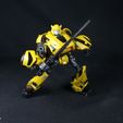 04.jpg Cane and ID Remote for Transformers WFC Bumblebee