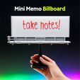 Mini-memo-billboard-by-Designivore-01.jpg Mini Memo Billboard – Desktop Dry Erase Board