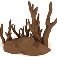 image-1.png Stilisiertes Korallenriff & Low-Poly Felsformationen (Tabletop Terrain)
