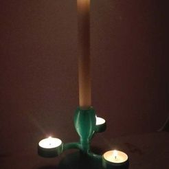 candlestick1.jpg Archivo STL gratis Sólo un portavelas・Diseño de impresora 3D para descargar